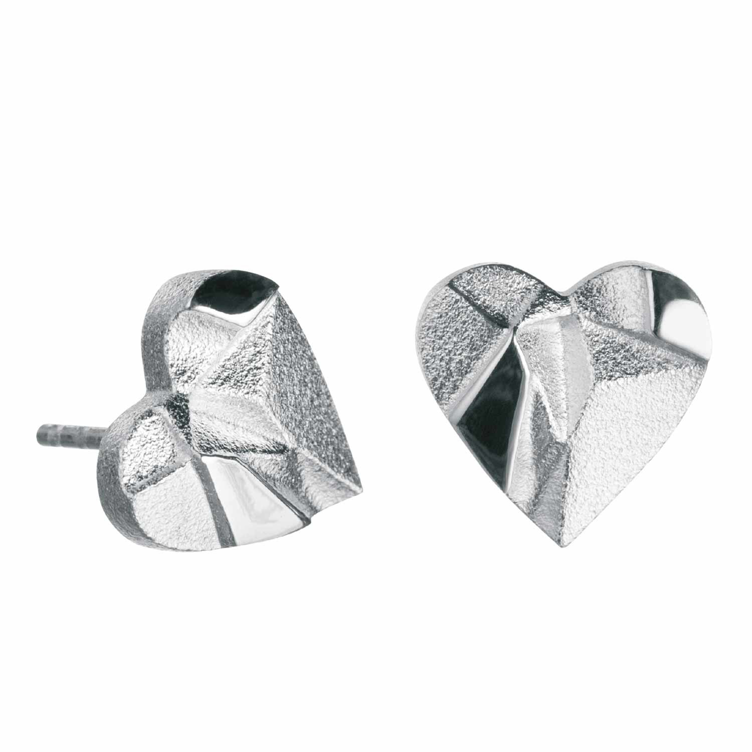 Heart Silber Ohrstecker Foolish My -672884- - Lapponia