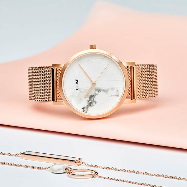 Cluse Armband Mesh Rose Gold CLS047
