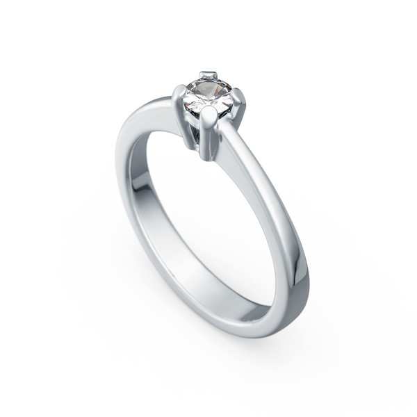 Verlobungsring Antragsring Diamant  585er Weigold