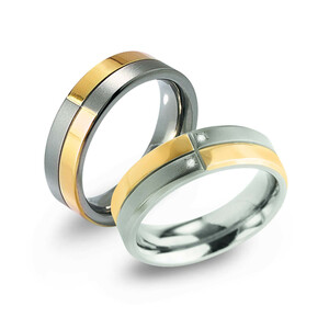 Boccia Titanium Partnerringe 0101-10-27 Produktbild