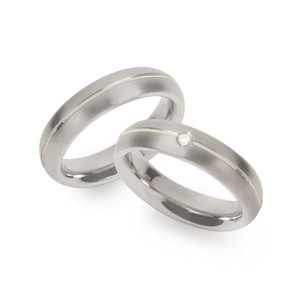 Boccia Titanium Partnerringe 0130-01-05 Produktbild