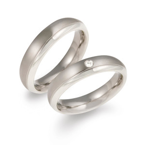 Boccia Titanium Partnerringe 0130-07-11 Produktbild