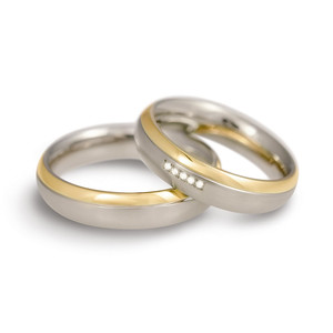 Boccia Titanium Partnerringe 0130-08-10 Produktbild