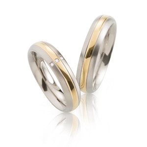 Boccia Titanium Partnerringe 0131-04-02 Produktbild