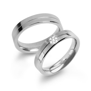 Boccia Titanium Partnerringe 0129-01-05 Produktbild