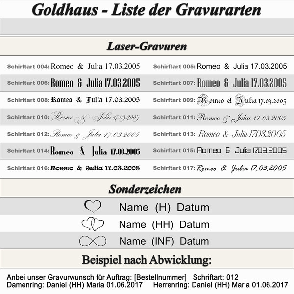 Goldhaus Trauringe Paarringe lngsmatt/poliert Gelb/-Weigold - S154