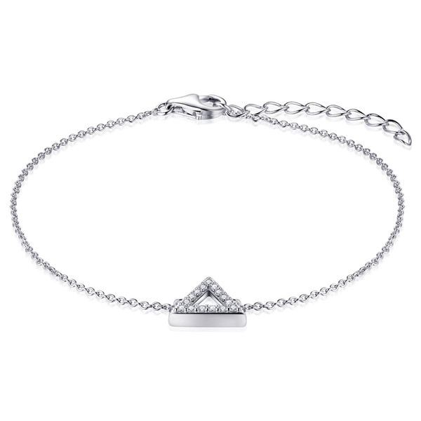 Damen Armband Dreiecksform 925 Sterling Silber HELGI-B1004