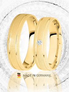 Trauringe Eheringe Gold Gelbgold - GH-05G Produktbild