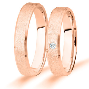 Trauringe Eheringe Gold Roségold - GH-06R Produktbild