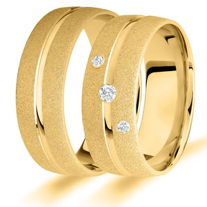 Trauringe Eheringe Gold Gelbgold - GH-21G Produktbild