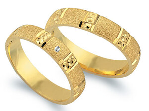 Trauringe Eheringe Gold Gelbgold - CLR1050 Produktbild