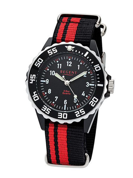 Regent Kinderarmbanduhr Kunststoffgeh�use F-1124