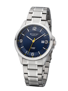 Regent Herrenarmbanduhr Stahlgehäuse F-1287
