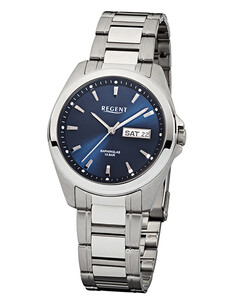 Regent Herrenarmbanduhr Stahlgeh�use F-526