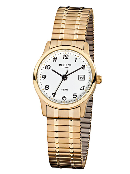 Regent Damenarmbanduhr Goldfarben F-886