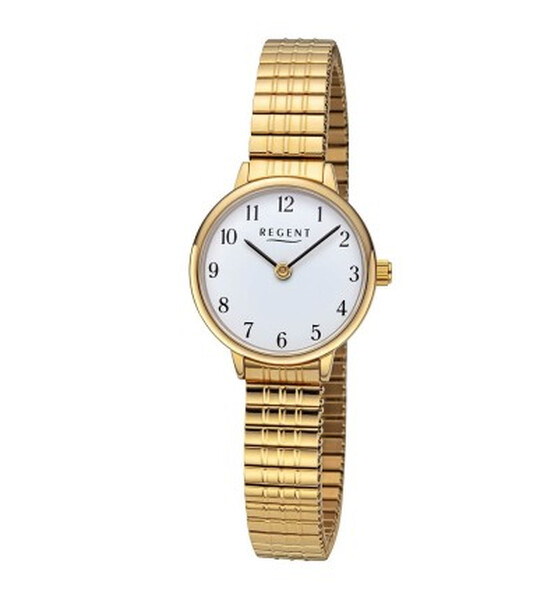 Regent Damenarmbanduhr Goldfarben F-1511