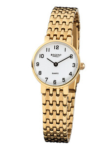 Regent Damenarmbanduhr Goldfarben F-716
