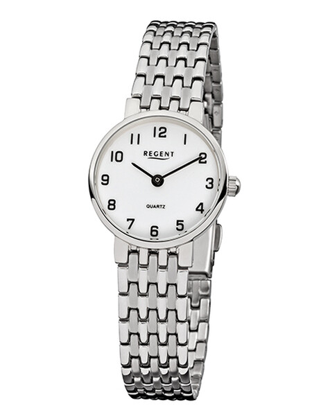 Regent Damenarmbanduhr Silberfarben F-609