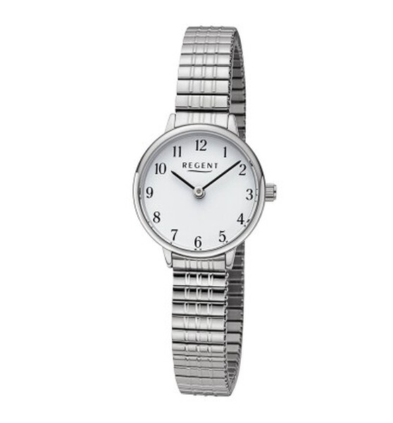 Regent Damenarmbanduhr Silberfarben F-1510