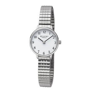 Regent Damenarmbanduhr Silberfarben F-1510