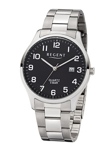 Regent Herrenarmbanduhr Silberfarben F-1564