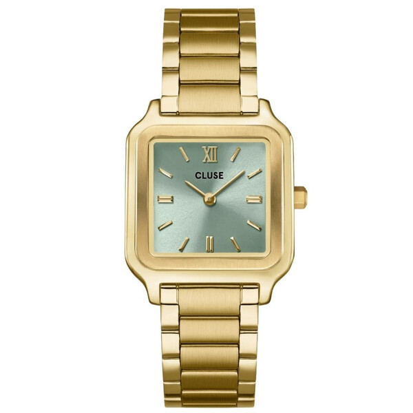 Gracieuse Damenuhr Edelstahl Salbeigr�n/Goldfarben CW11909