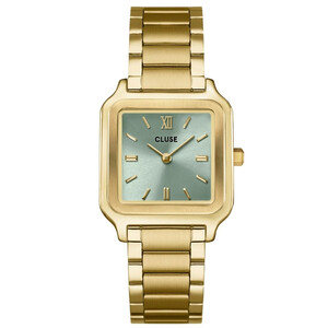 Gracieuse Damenuhr Edelstahl Salbeigr�n/Goldfarben CW11909