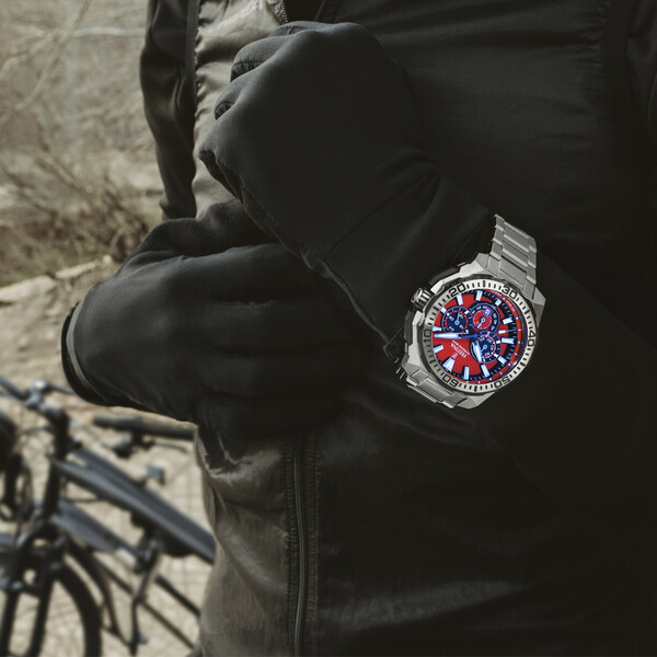 Festina Chrono Bike Herrenuhr Rot/Silber F20724/5