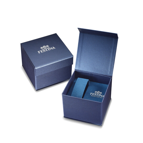 Festina Boyfriend Collection Damenuhr Hellblau/Silber...