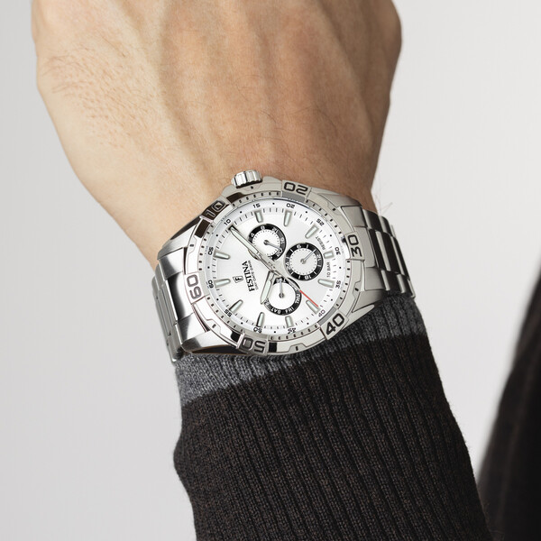 Festina Multifunction Herrenuhr Silberfarben F20623/1