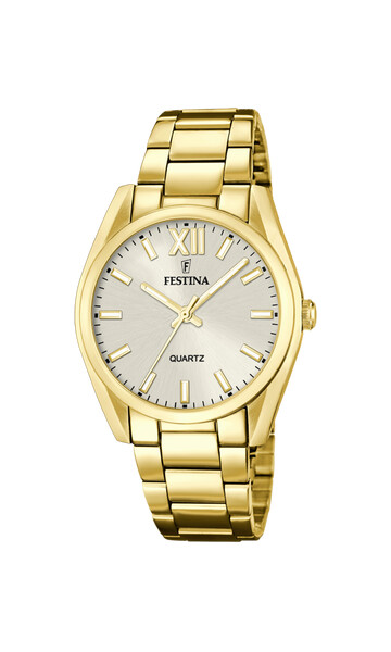 Festina Boyfriend Collection Damenuhr Grau/Gold F20640/1