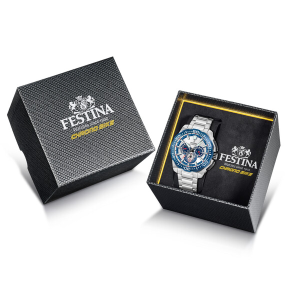 Festina Chrono Bike Herrenuhr Blau/Silber F20724/1