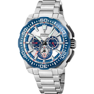Festina Chrono Bike Herrenuhr Blau/Silber F20724/1