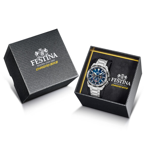 Festina Chrono Bike Herrenuhr Dunkelblau/Silber F20724/2