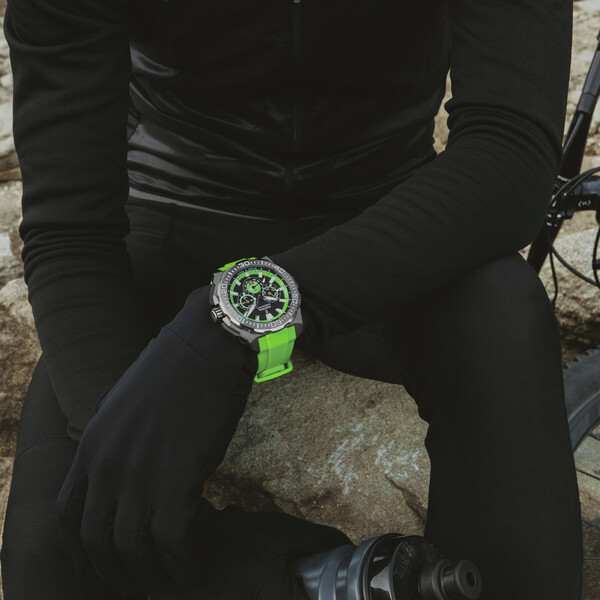 Festina Chrono Bike Herrenuhr Schwarz/Grün F20725/3