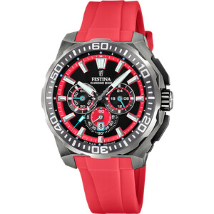 Festina Chrono Bike Herrenuhr Schwarz/Rot F20725/5