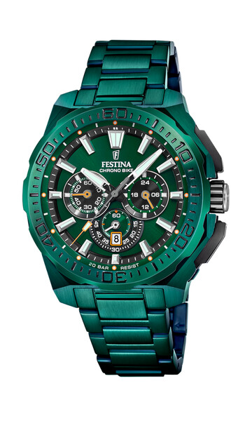 Festina Special Editions Herrenuhr Dunkelgr�n F20730/1