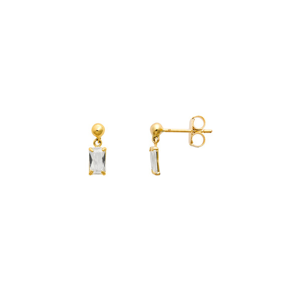 Damen Ohrstecker aus 375/585 Echtgold XG9K4210G
