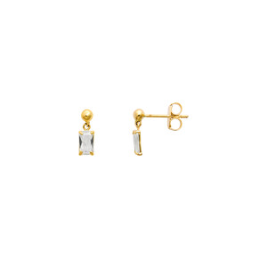 Damen Ohrstecker aus 375/585 Echtgold XG9K4210G
