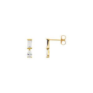Damen Ohrstecker aus 375/585 Echtgold XG9K4211G