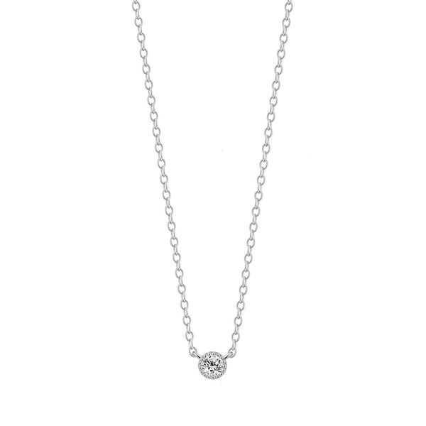 Damen Halskette mit 925/- Sterlingsilber und...
