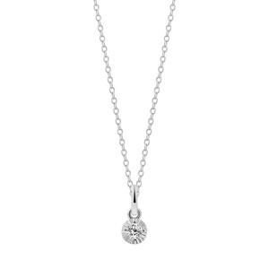 Damen Halskette mit 925/- Sterlingsilber und...