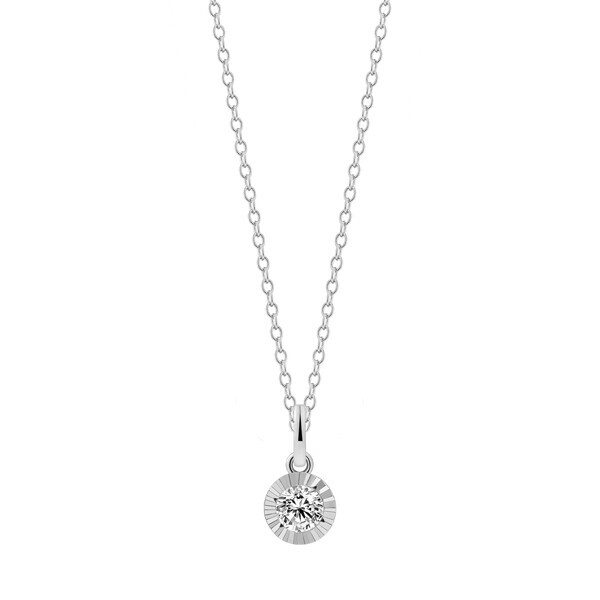 Damen Halskette mit 925/- Sterlingsilber und...