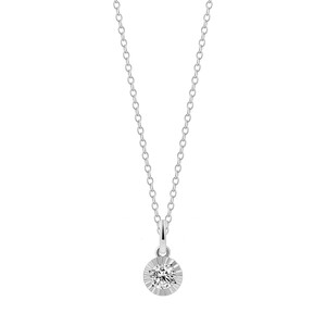 Damen Halskette mit 925/- Sterlingsilber und...