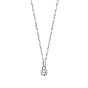 Damen Halskette mit 925/- Sterlingsilber und...