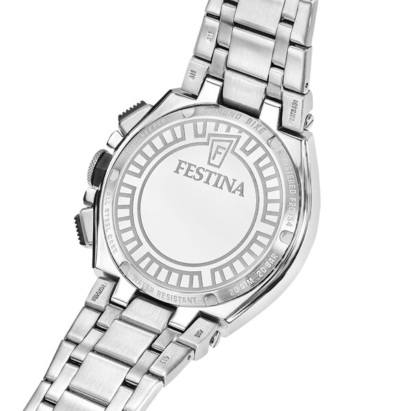 Festina Chrono Bike Herrenuhr Gr�n/Silber F20754/5