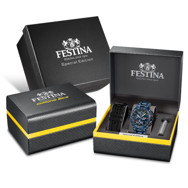 Festina Special Editions Herrenuhr in Dunkelblau F20757/1