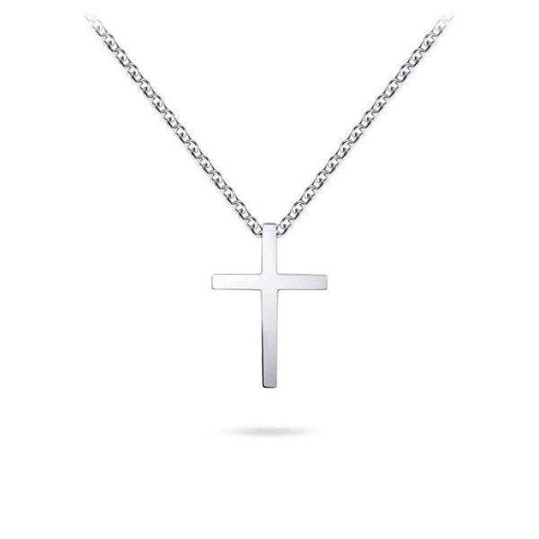 Gisser Halskette Kreuz in Silber N1092