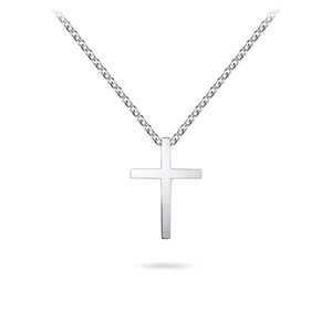 Gisser Halskette Kreuz in Silber N1092