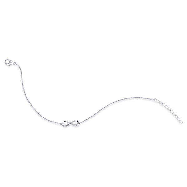 Damenarmband in Silber mit Infinity-Zeichen B1026